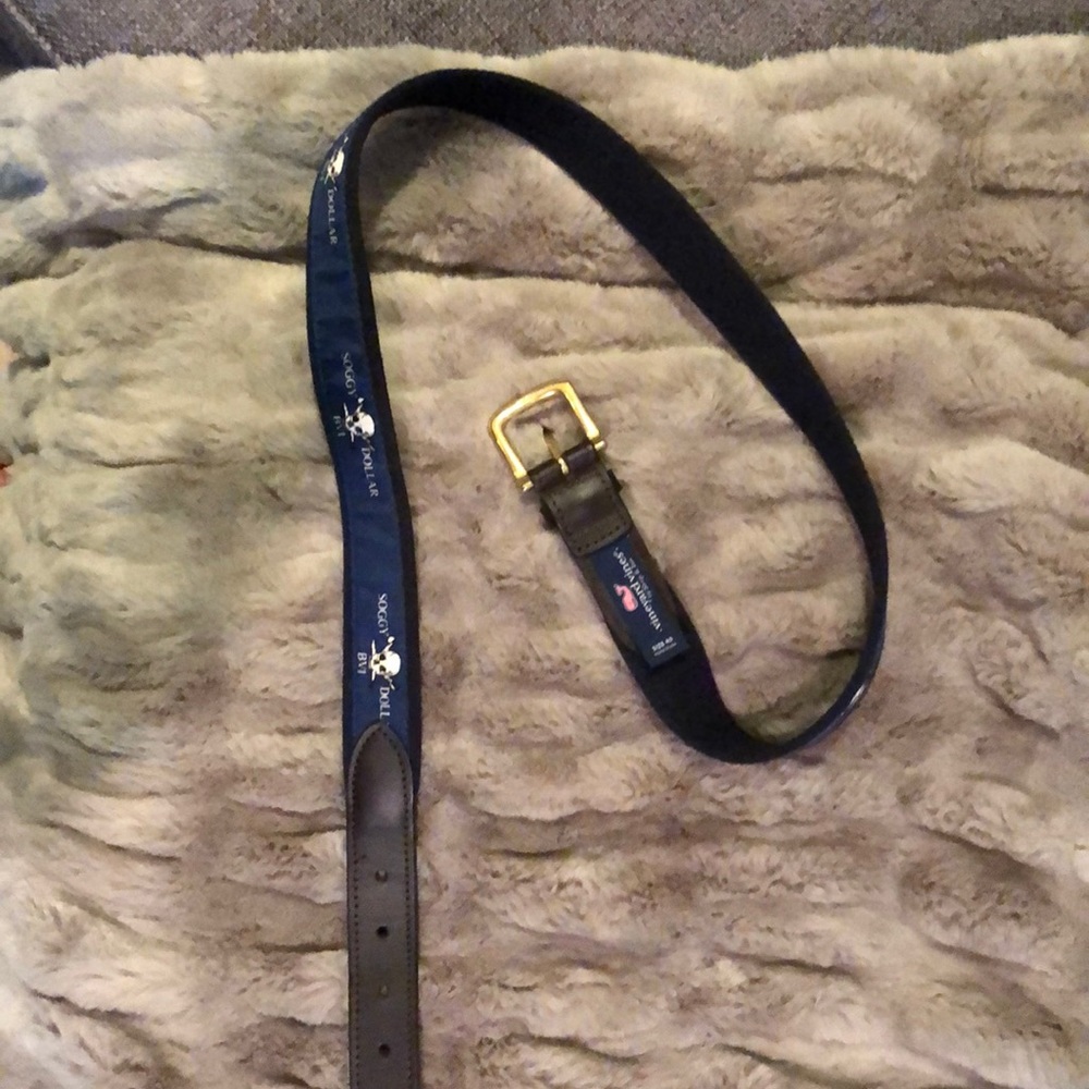 Men’s Vineyard Vines Soggy Dollar BVI Belt Size 40